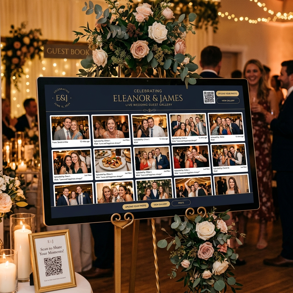 Live Guest Book & Uploads